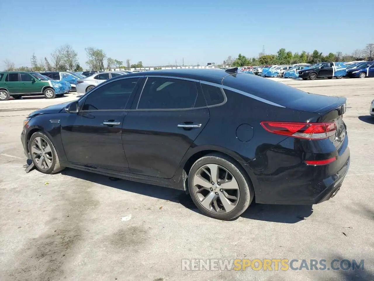 2 Photograph of a damaged car 5XXGT4L39KG305811 KIA OPTIMA 2019
