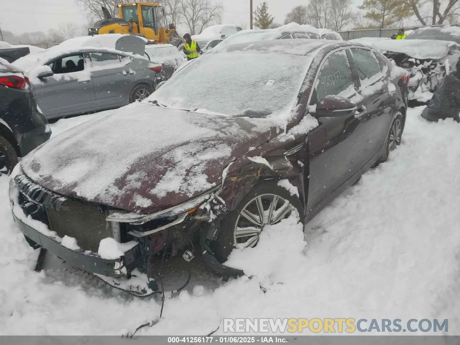 2 Photograph of a damaged car 5XXGT4L39KG323600 KIA OPTIMA 2019