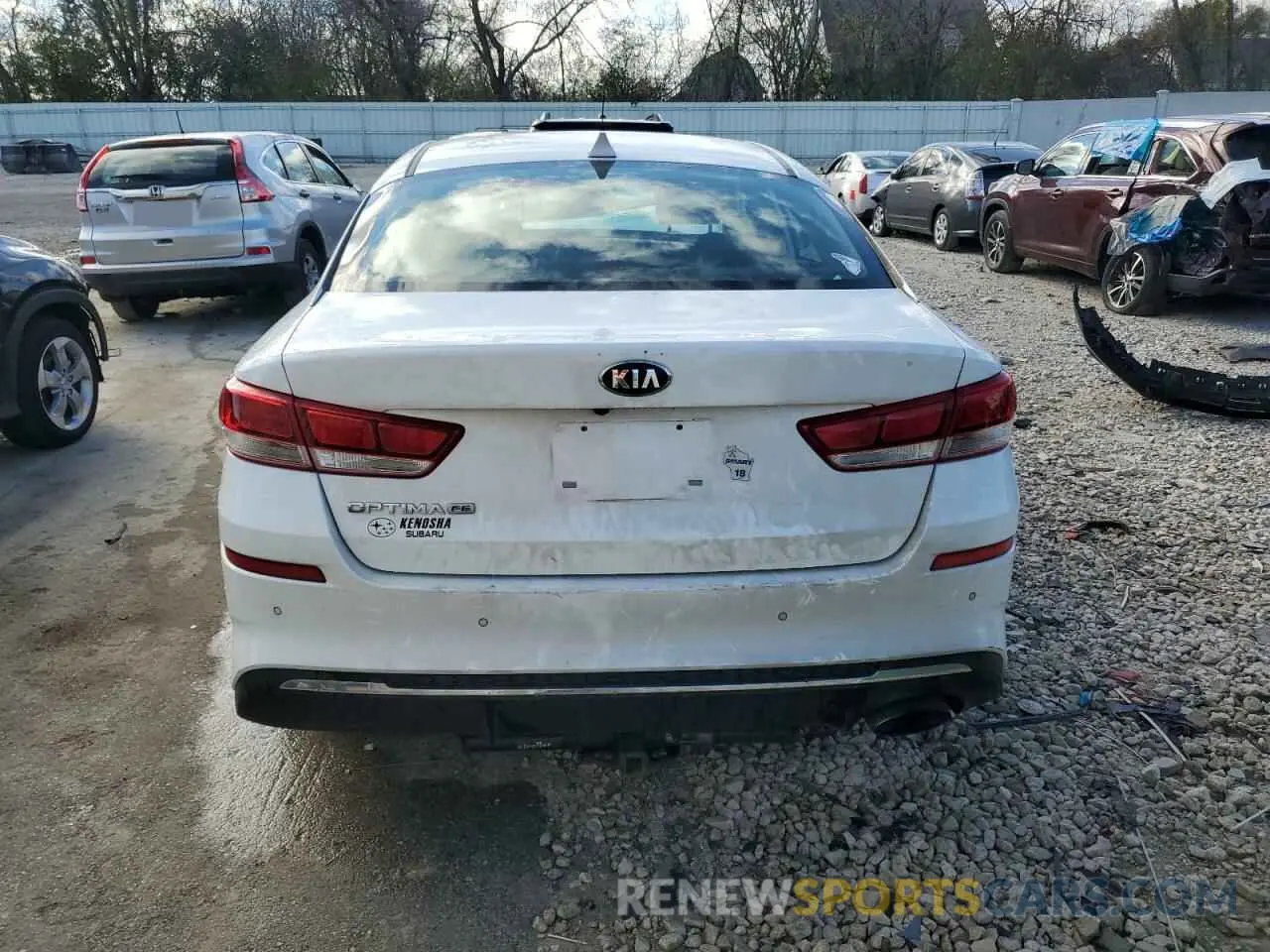 6 Photograph of a damaged car 5XXGT4L39KG325248 KIA OPTIMA 2019