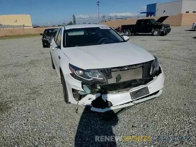 10 Photograph of a damaged car 5XXGT4L39KG333687 KIA OPTIMA 2019