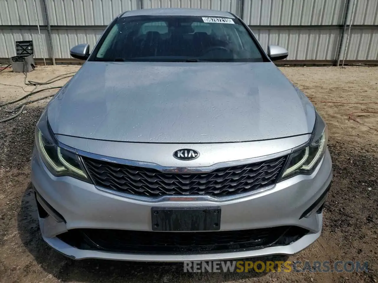 5 Photograph of a damaged car 5XXGT4L39KG339795 KIA OPTIMA 2019