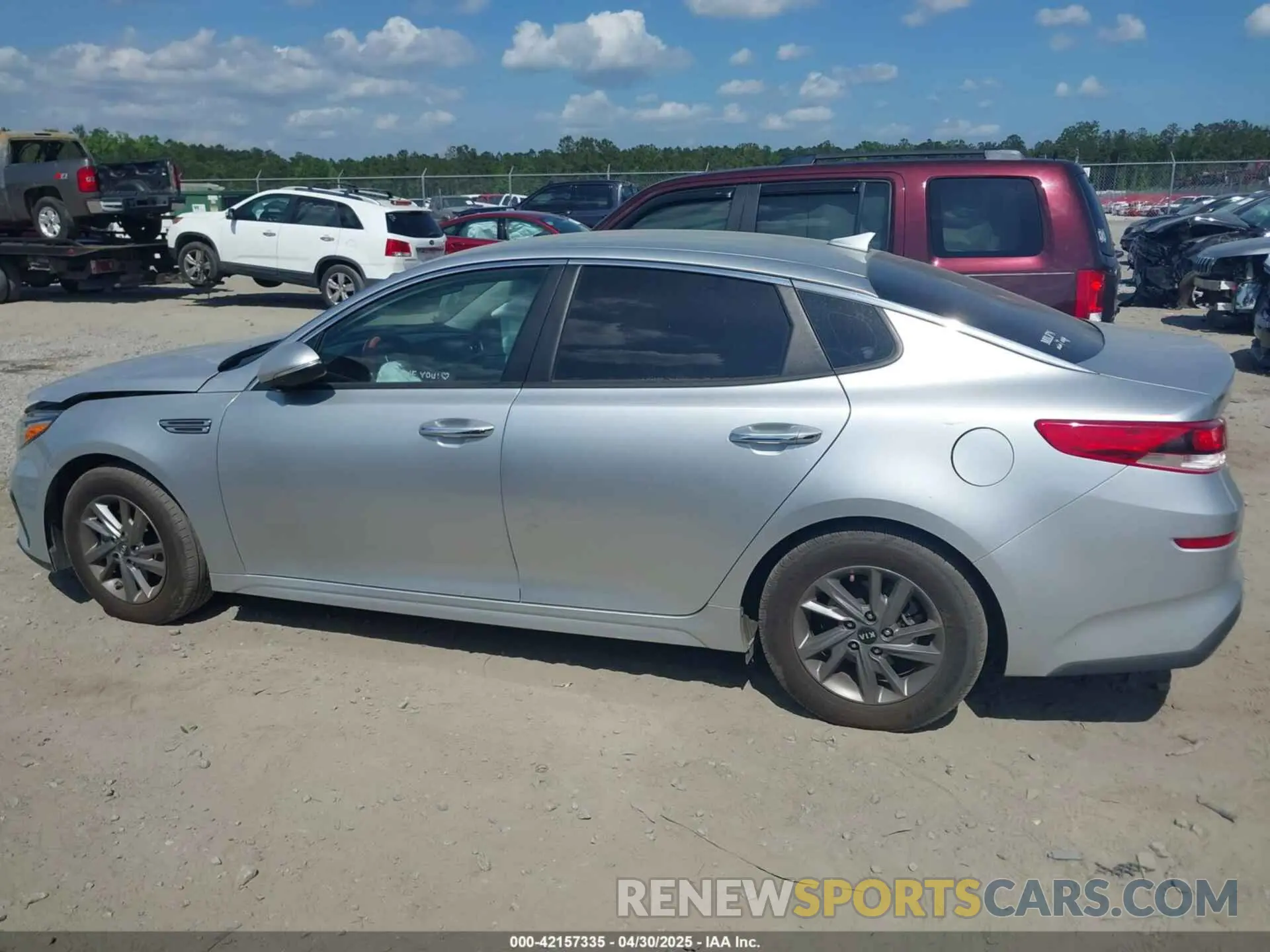14 Photograph of a damaged car 5XXGT4L39KG340865 KIA OPTIMA 2019
