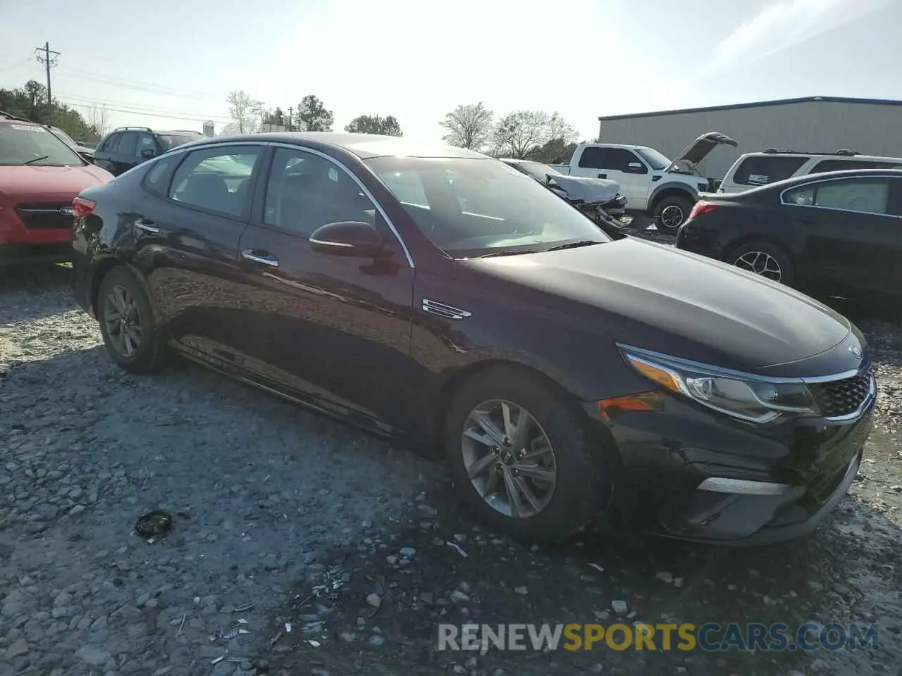 4 Photograph of a damaged car 5XXGT4L39KG342941 KIA OPTIMA 2019