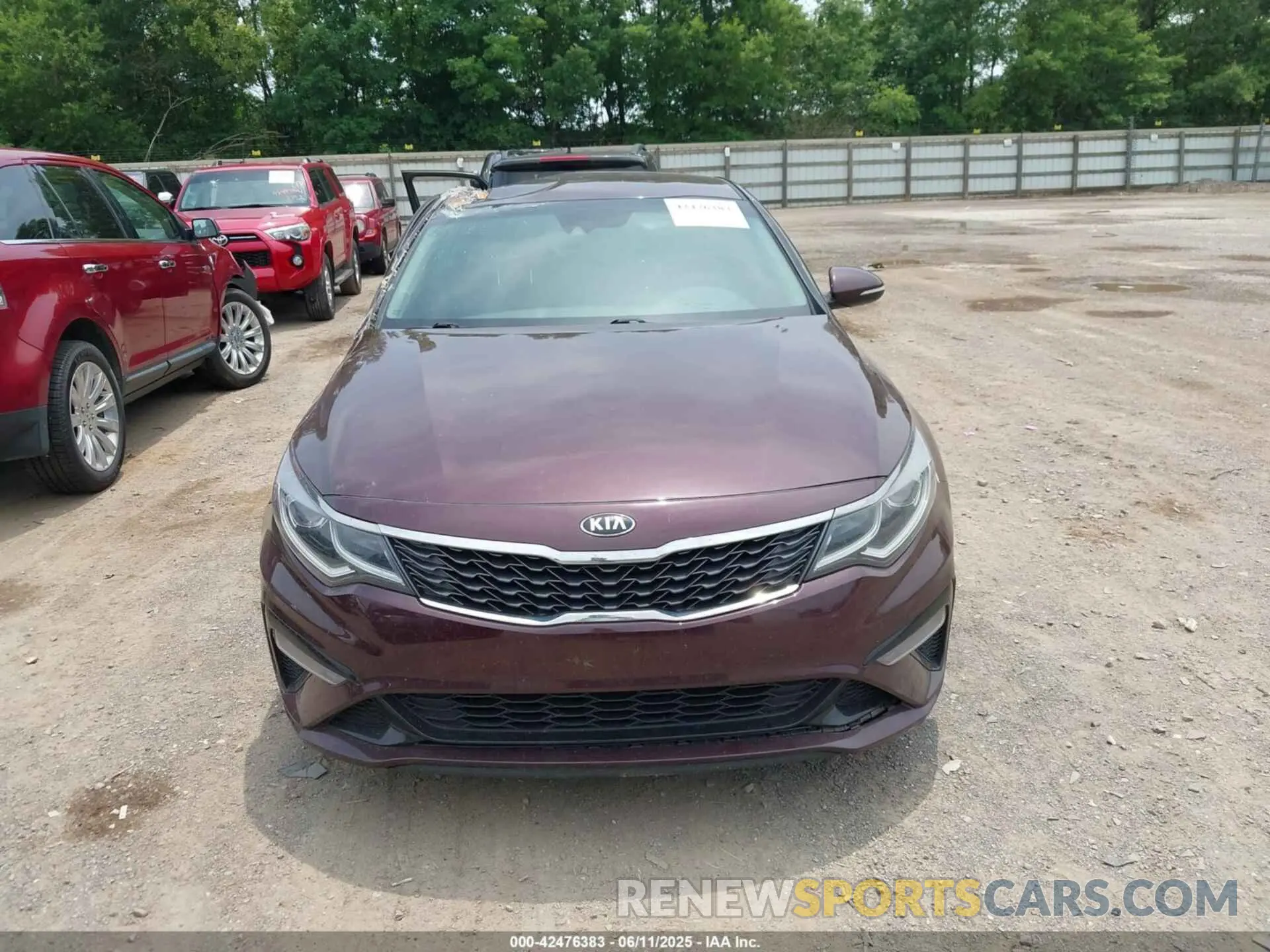 12 Photograph of a damaged car 5XXGT4L39KG343670 KIA OPTIMA 2019