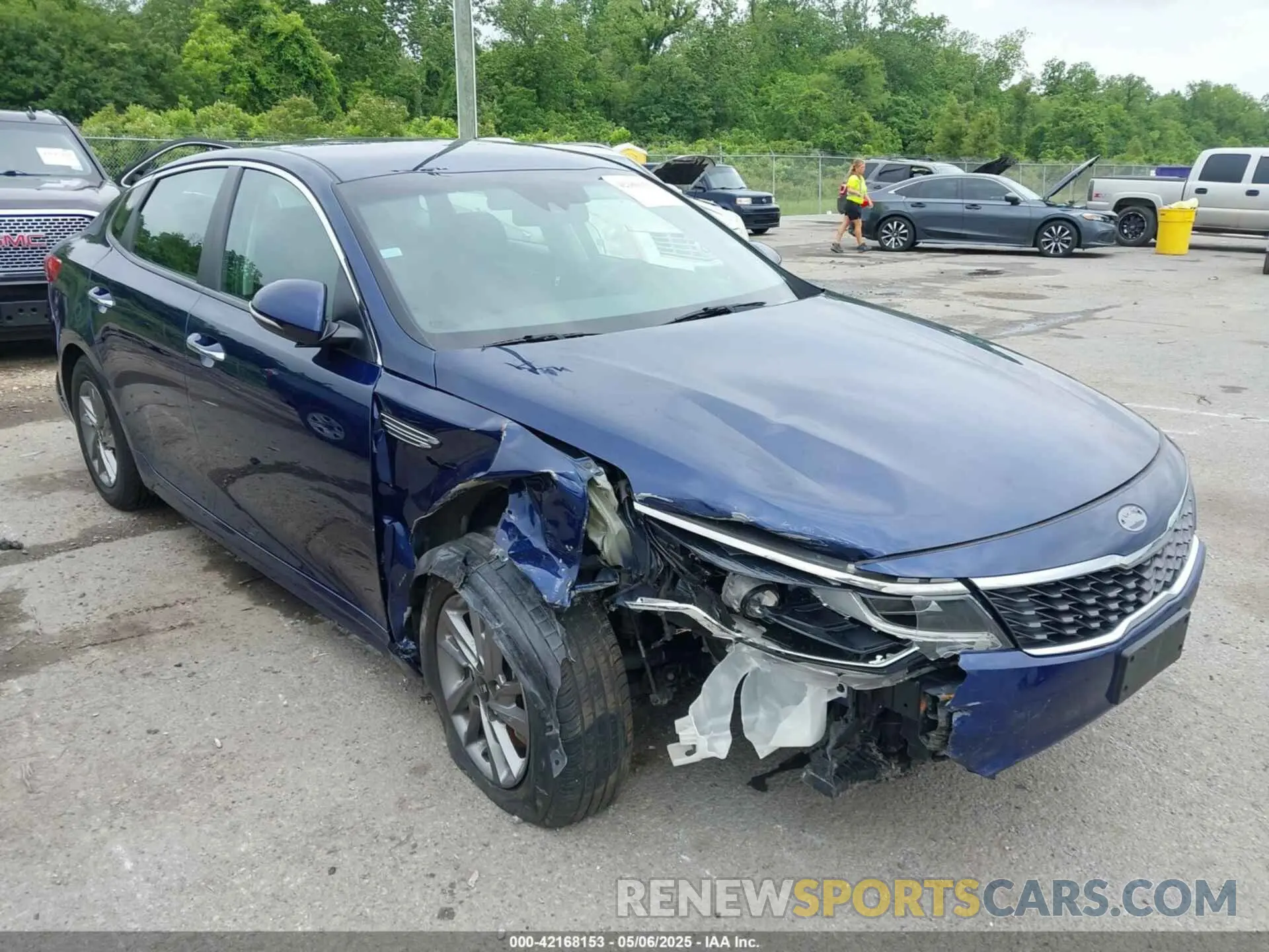1 Photograph of a damaged car 5XXGT4L39KG352319 KIA OPTIMA 2019