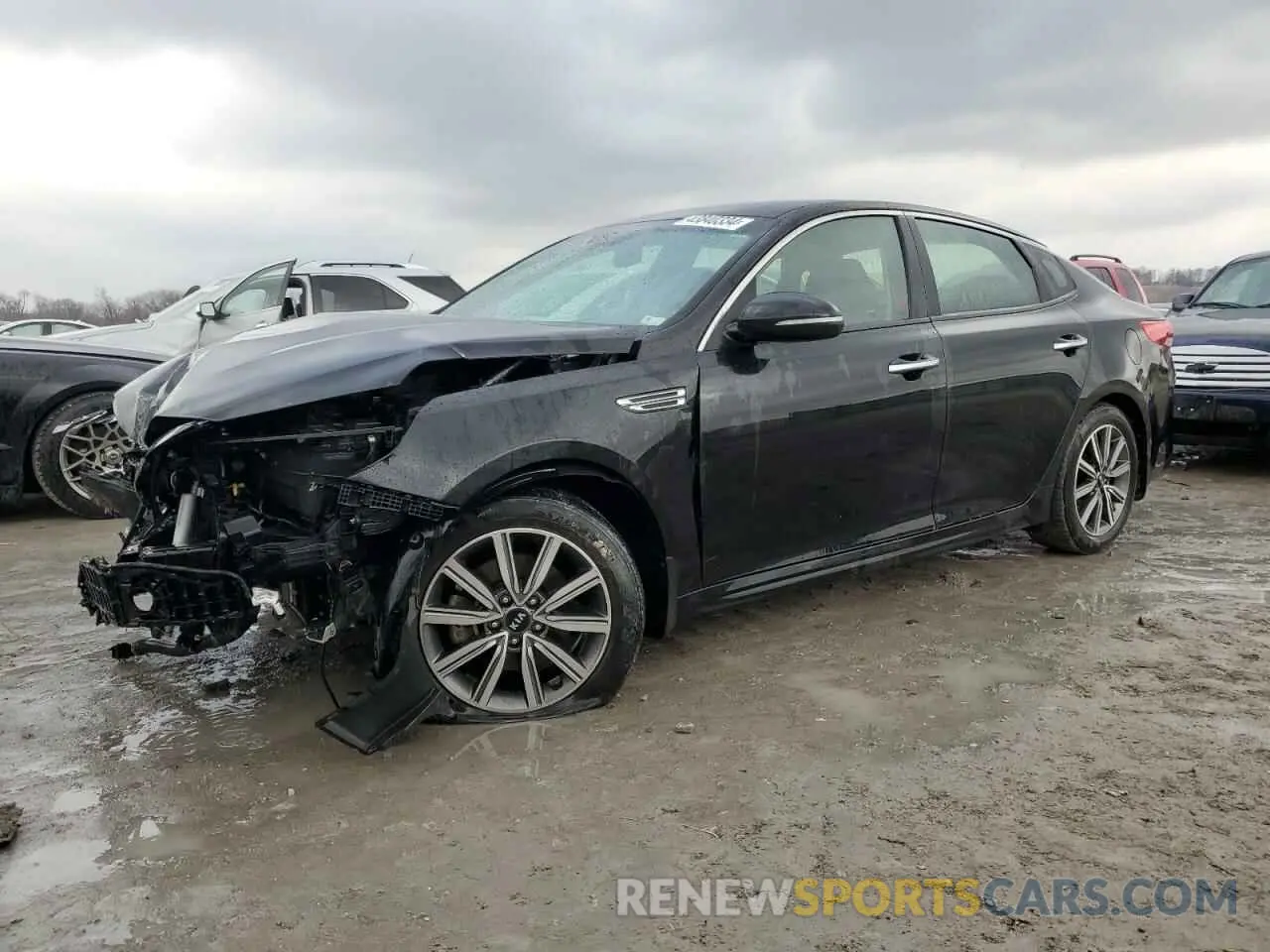1 Photograph of a damaged car 5XXGT4L39KG356984 KIA OPTIMA 2019