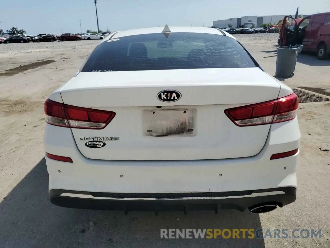 6 Photograph of a damaged car 5XXGT4L3XKG294706 KIA OPTIMA 2019