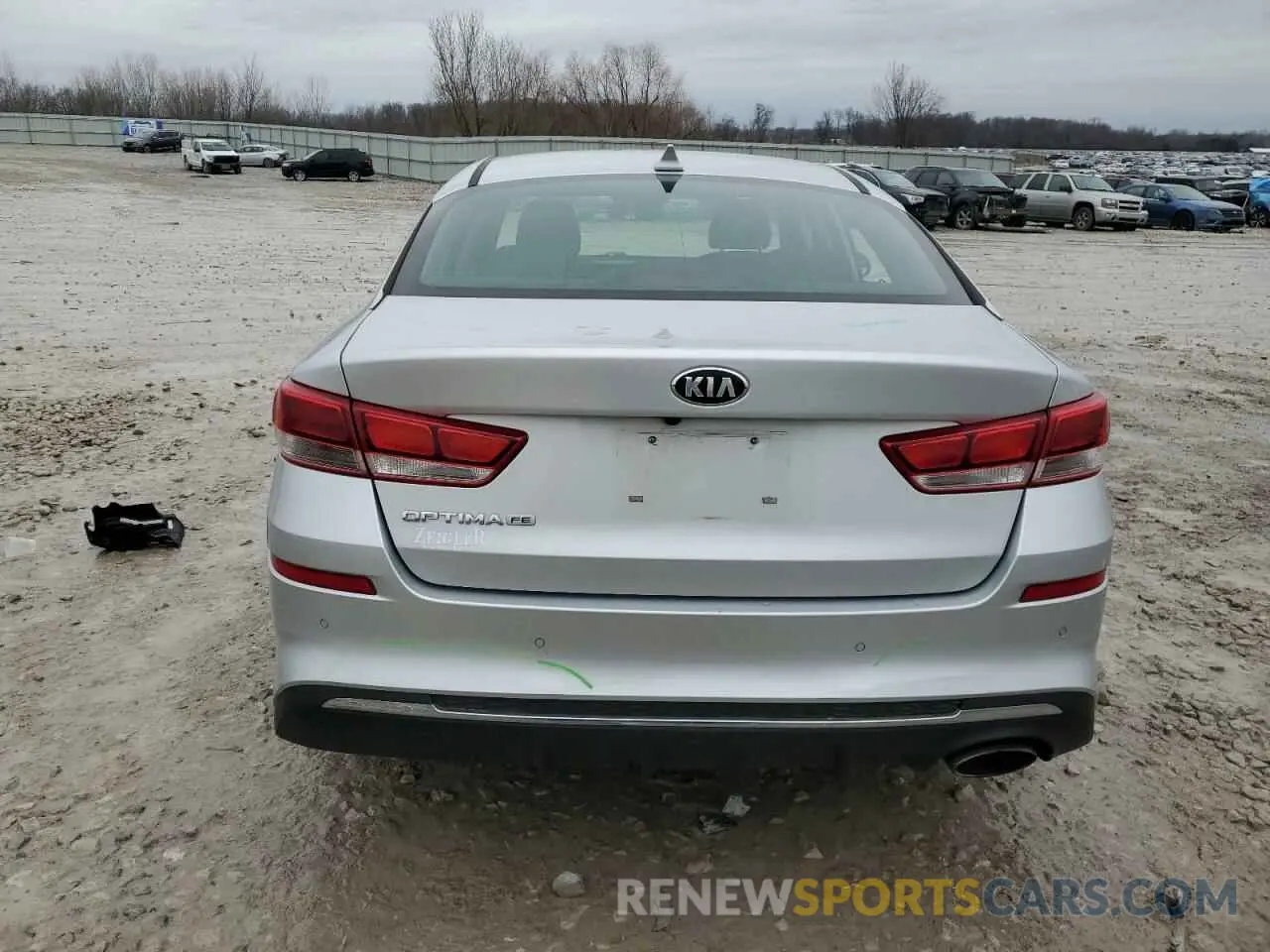 6 Photograph of a damaged car 5XXGT4L3XKG295502 KIA OPTIMA 2019