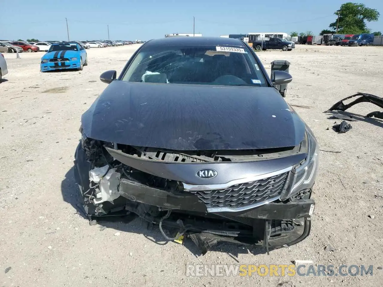 5 Photograph of a damaged car 5XXGT4L3XKG302108 KIA OPTIMA 2019