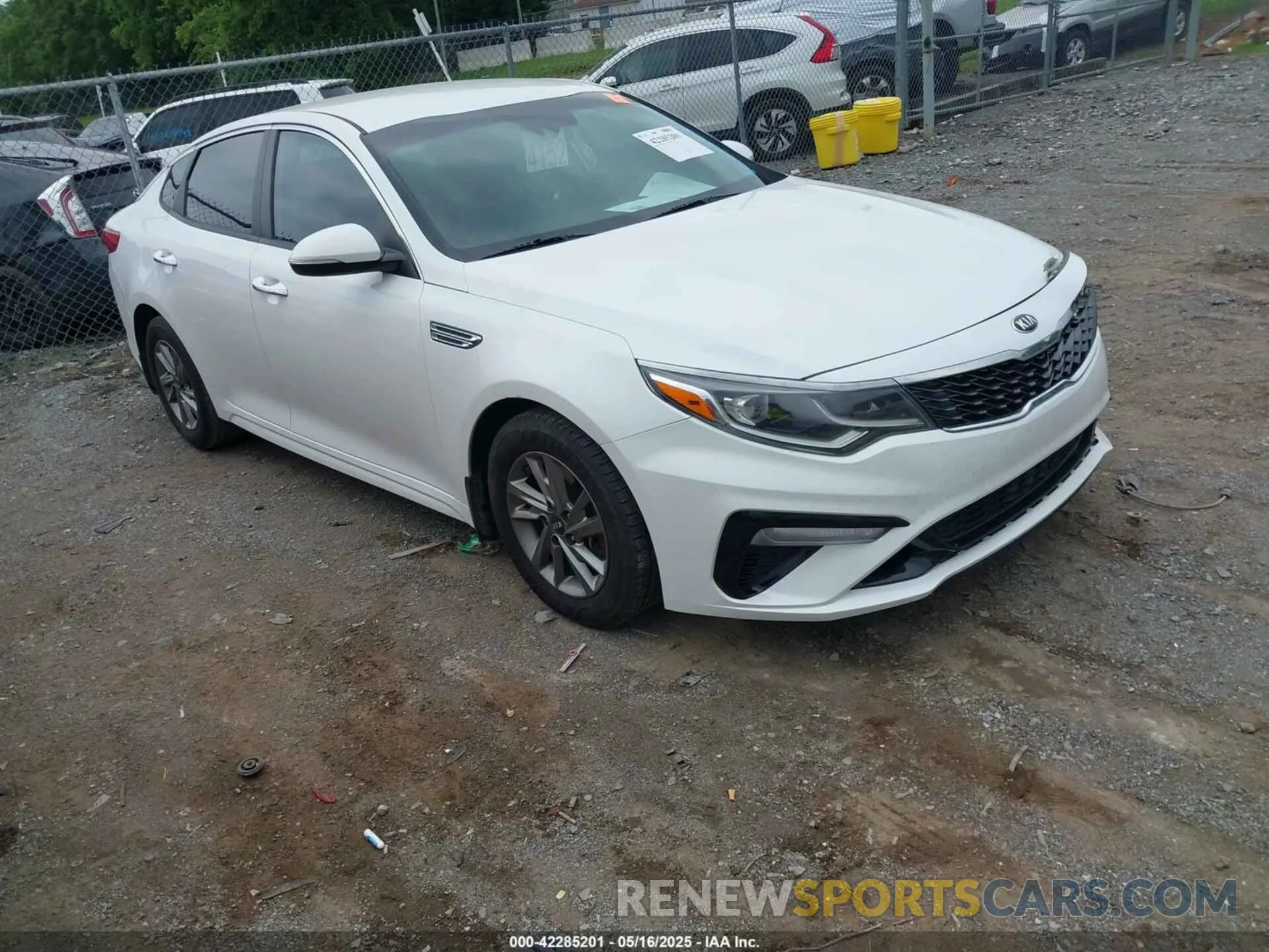 1 Photograph of a damaged car 5XXGT4L3XKG306501 KIA OPTIMA 2019