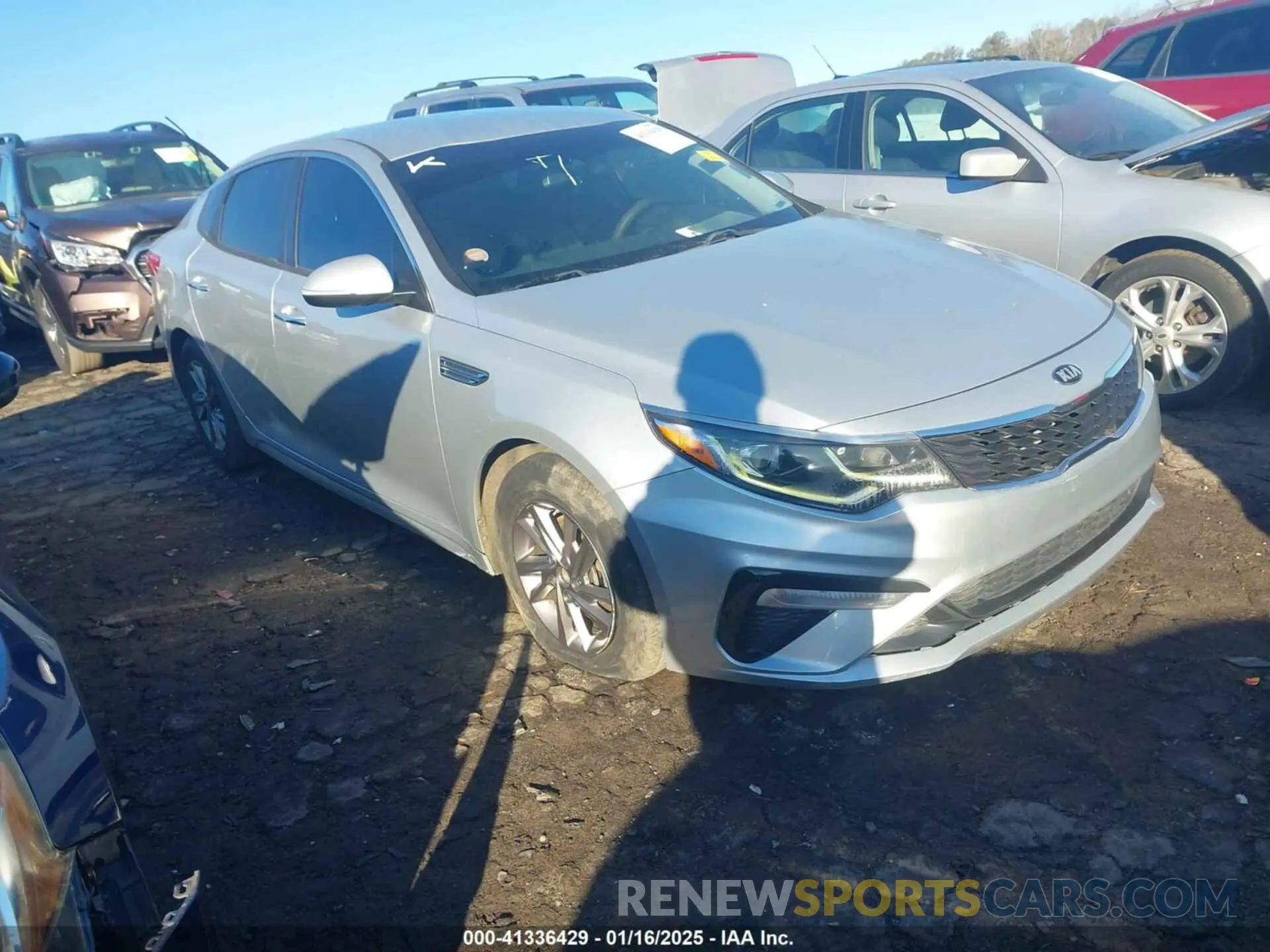 1 Photograph of a damaged car 5XXGT4L3XKG317871 KIA OPTIMA 2019
