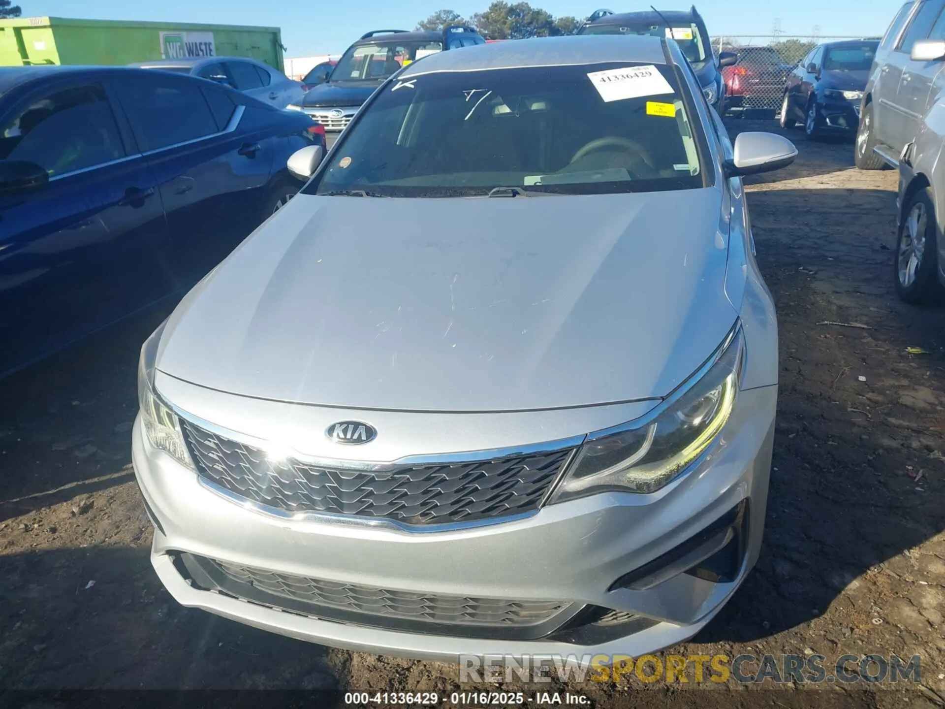 11 Photograph of a damaged car 5XXGT4L3XKG317871 KIA OPTIMA 2019