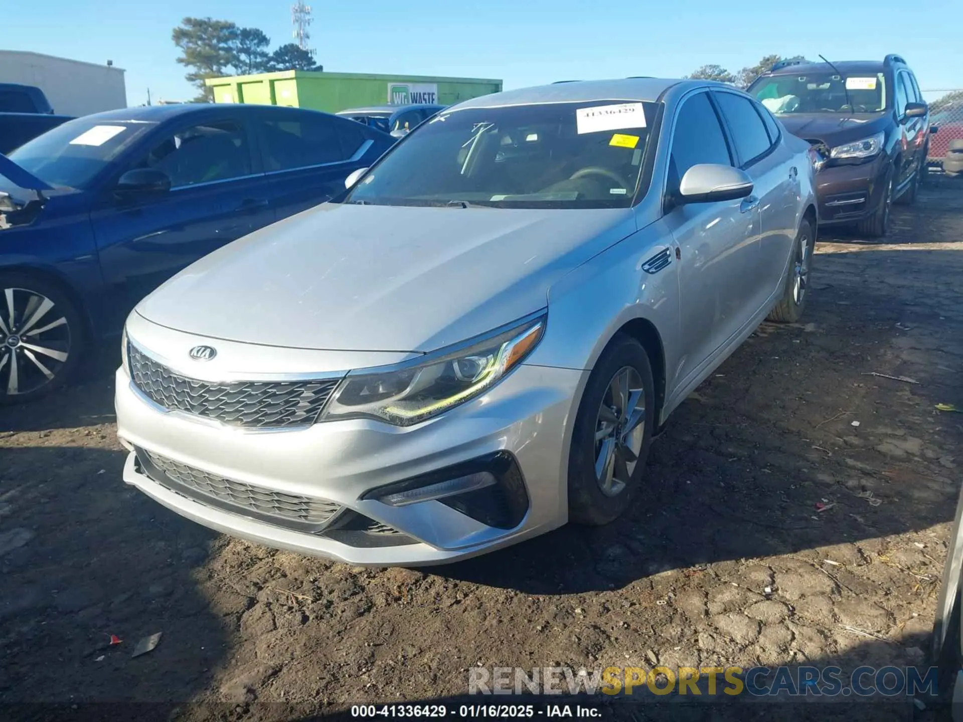 2 Photograph of a damaged car 5XXGT4L3XKG317871 KIA OPTIMA 2019