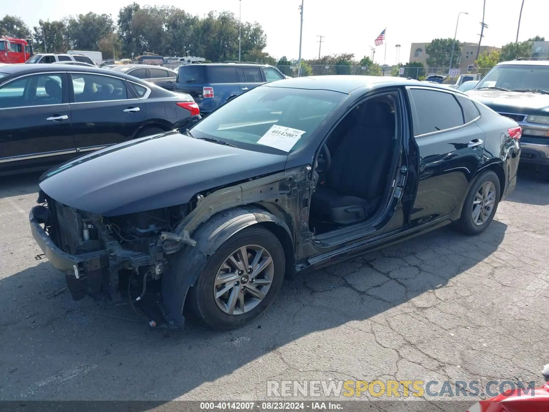 2 Photograph of a damaged car 5XXGT4L3XKG318051 KIA OPTIMA 2019