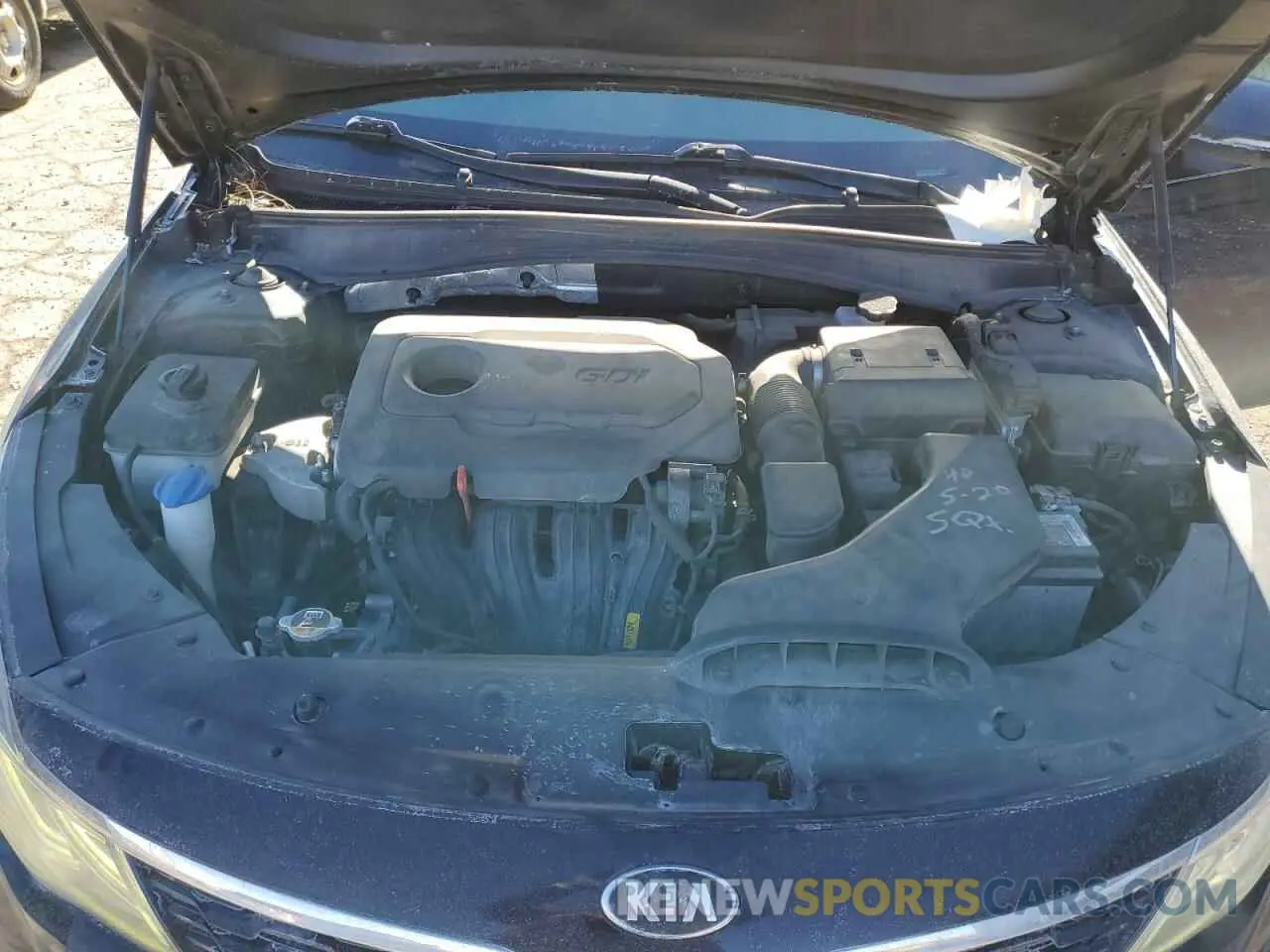 11 Photograph of a damaged car 5XXGT4L3XKG318714 KIA OPTIMA 2019