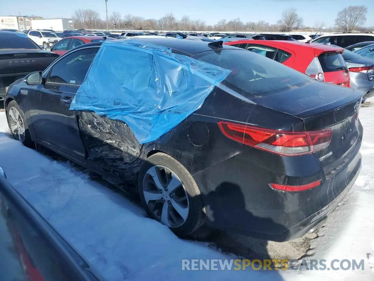 2 Photograph of a damaged car 5XXGT4L3XKG318714 KIA OPTIMA 2019