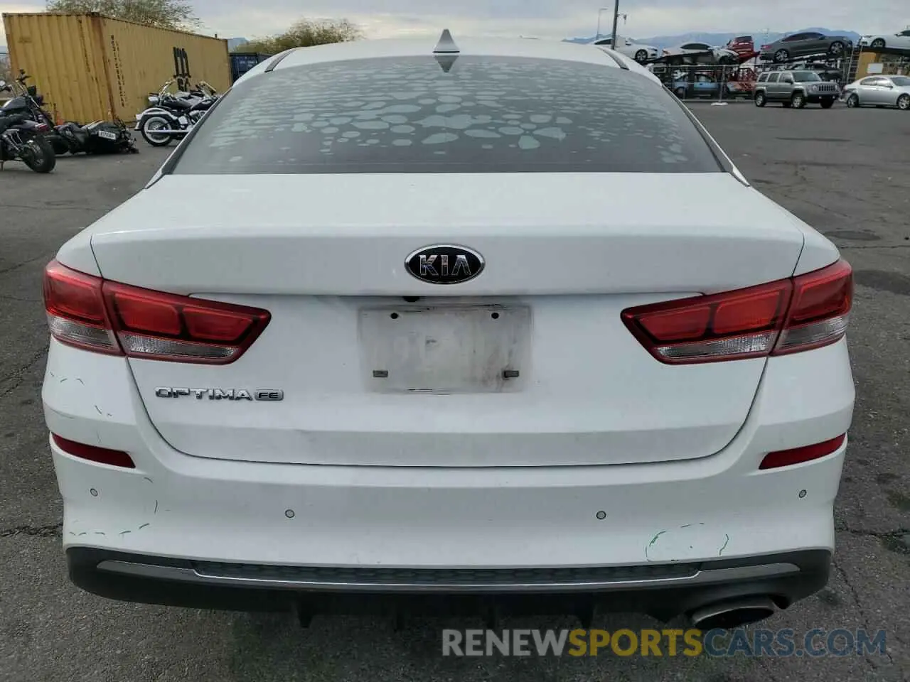 6 Photograph of a damaged car 5XXGT4L3XKG319927 KIA OPTIMA 2019