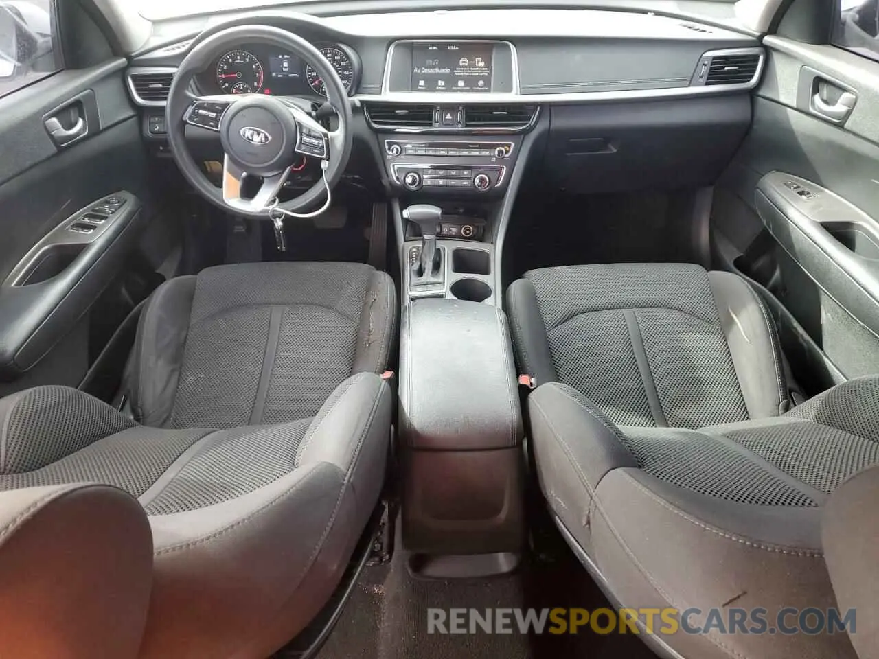 8 Photograph of a damaged car 5XXGT4L3XKG319927 KIA OPTIMA 2019