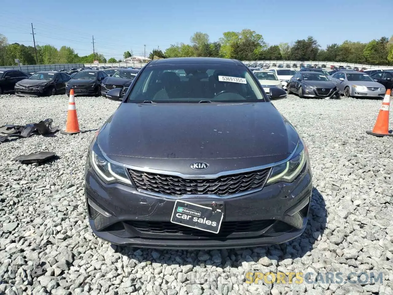 5 Photograph of a damaged car 5XXGT4L3XKG322746 KIA OPTIMA 2019