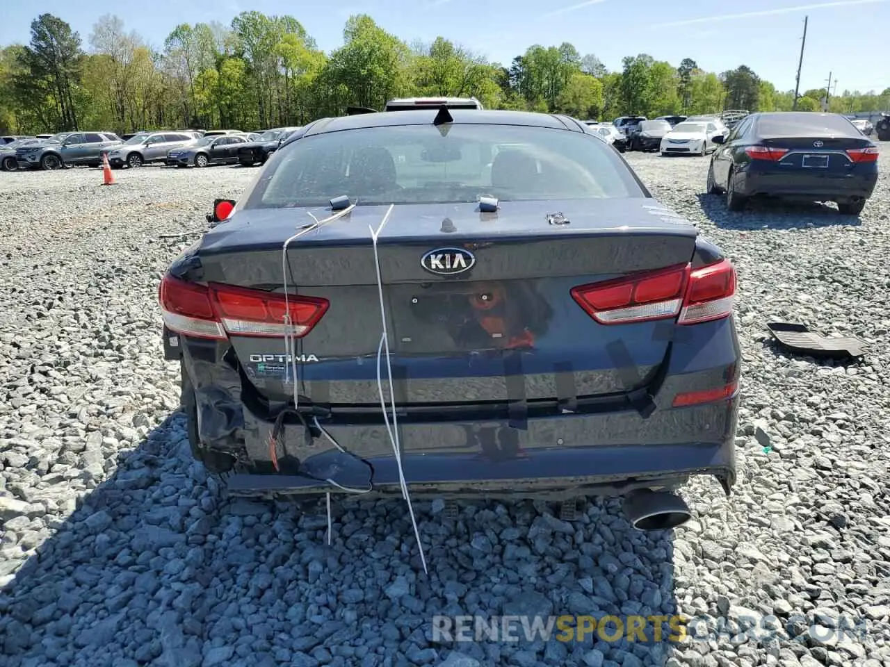 6 Photograph of a damaged car 5XXGT4L3XKG322746 KIA OPTIMA 2019