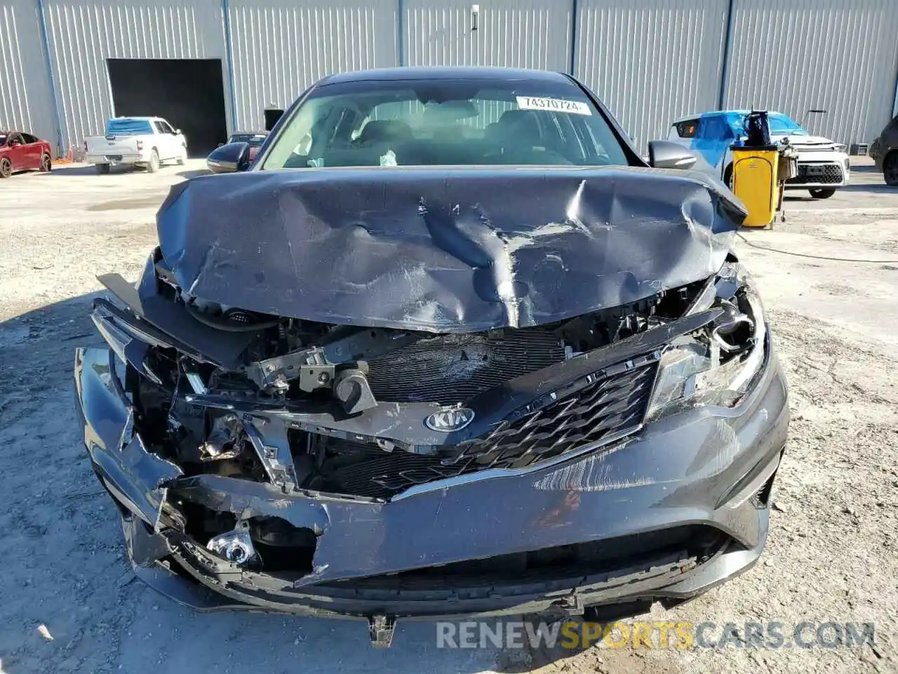 5 Photograph of a damaged car 5XXGT4L3XKG324447 KIA OPTIMA 2019