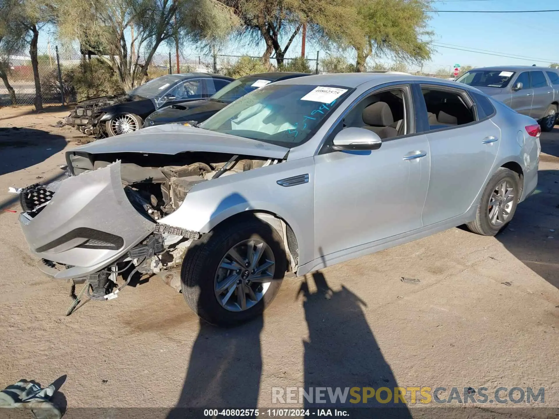 2 Photograph of a damaged car 5XXGT4L3XKG334945 KIA OPTIMA 2019