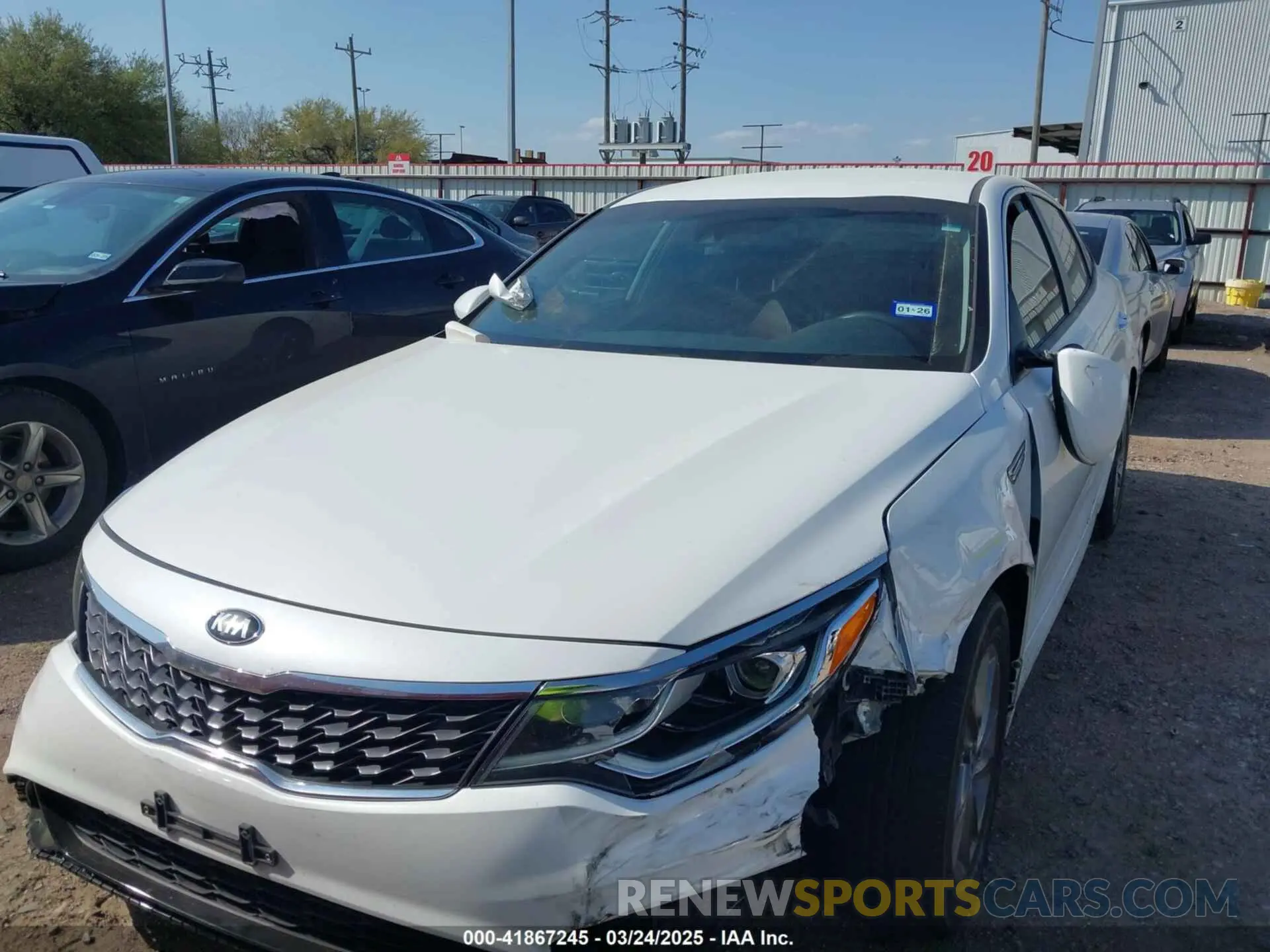 11 Photograph of a damaged car 5XXGT4L3XKG336419 KIA OPTIMA 2019