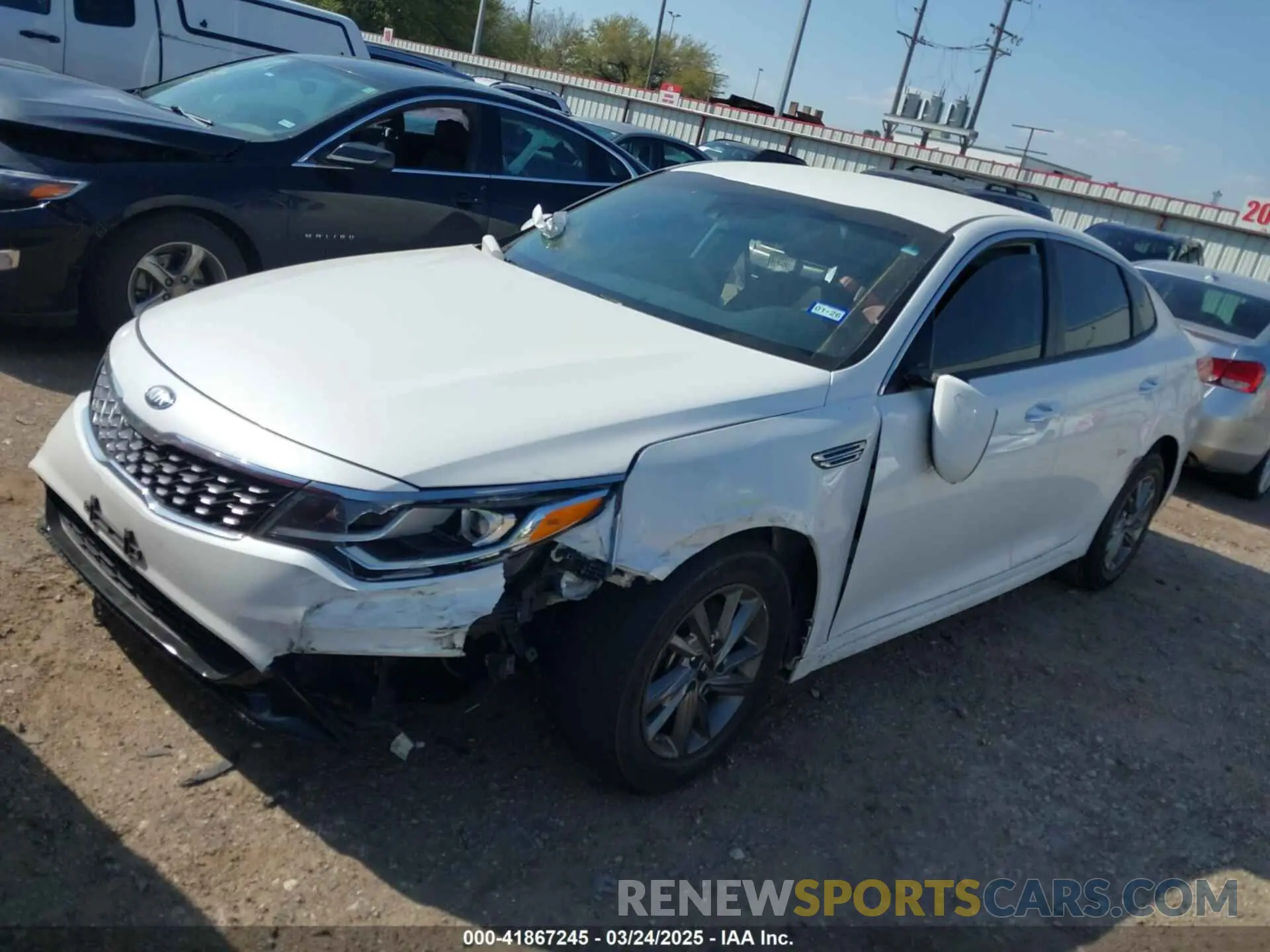 2 Photograph of a damaged car 5XXGT4L3XKG336419 KIA OPTIMA 2019