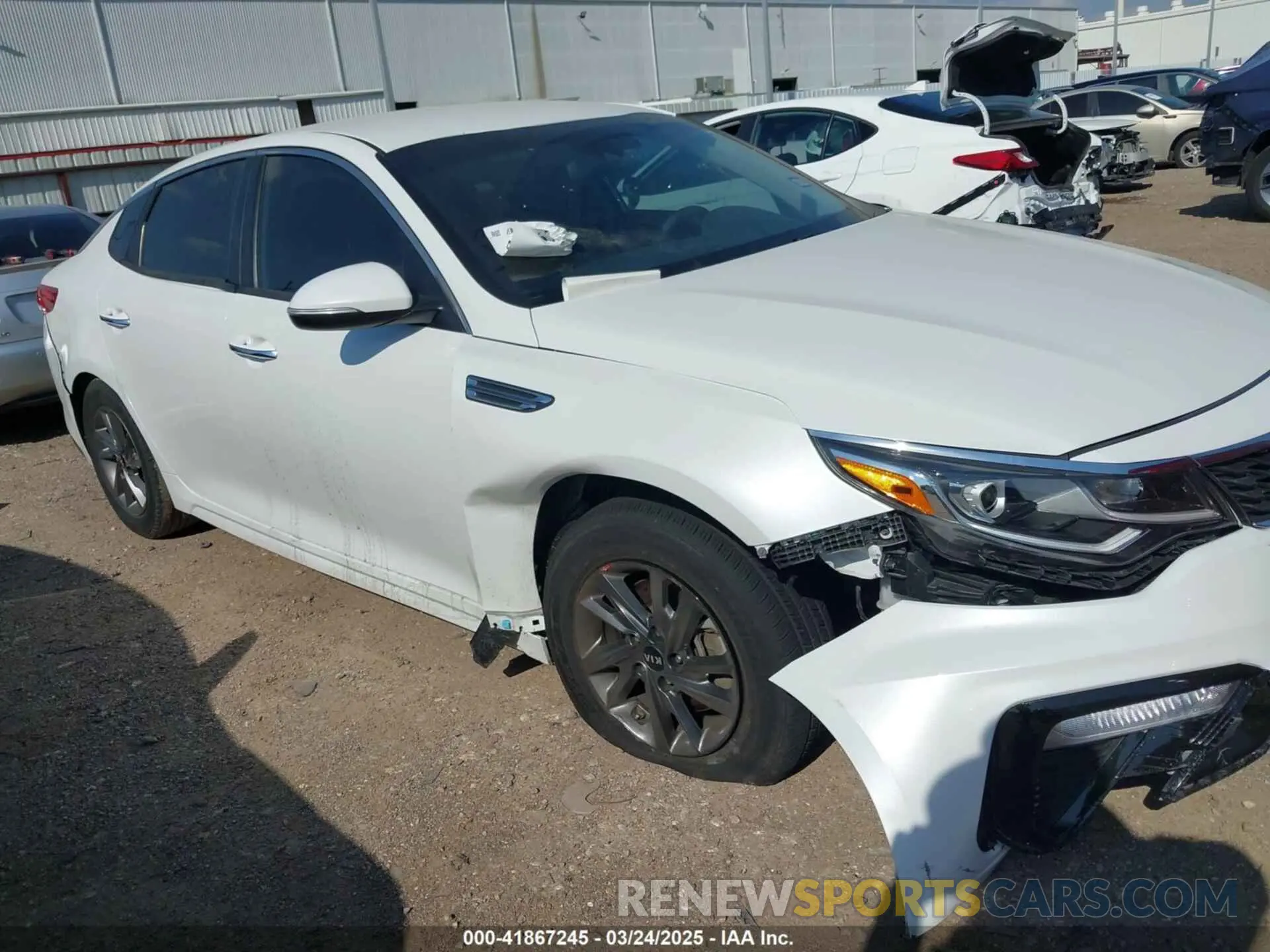 6 Photograph of a damaged car 5XXGT4L3XKG336419 KIA OPTIMA 2019