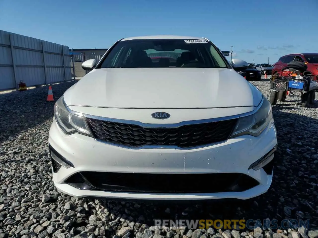 5 Photograph of a damaged car 5XXGT4L3XKG345072 KIA OPTIMA 2019