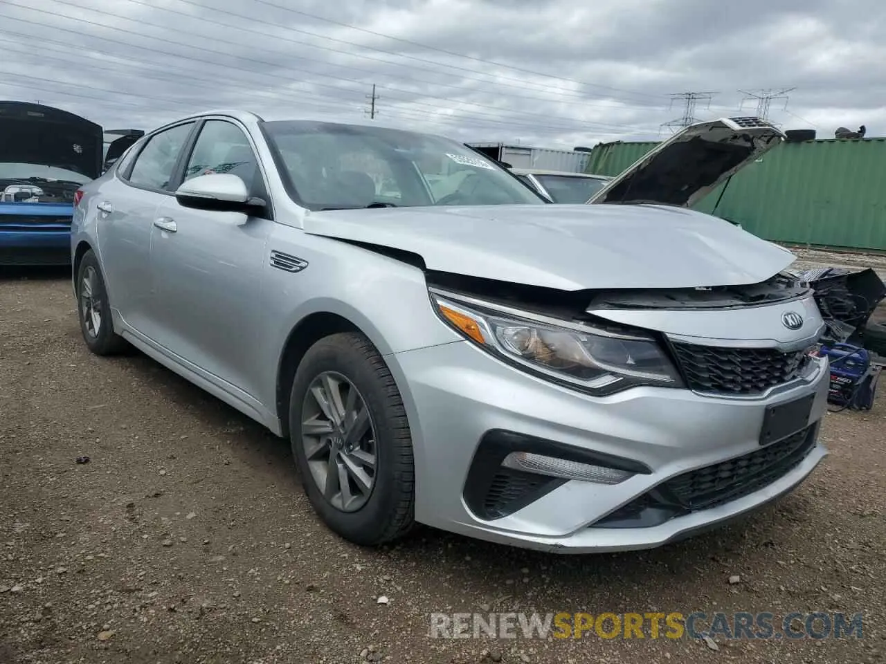 4 Photograph of a damaged car 5XXGT4L3XKG346867 KIA OPTIMA 2019