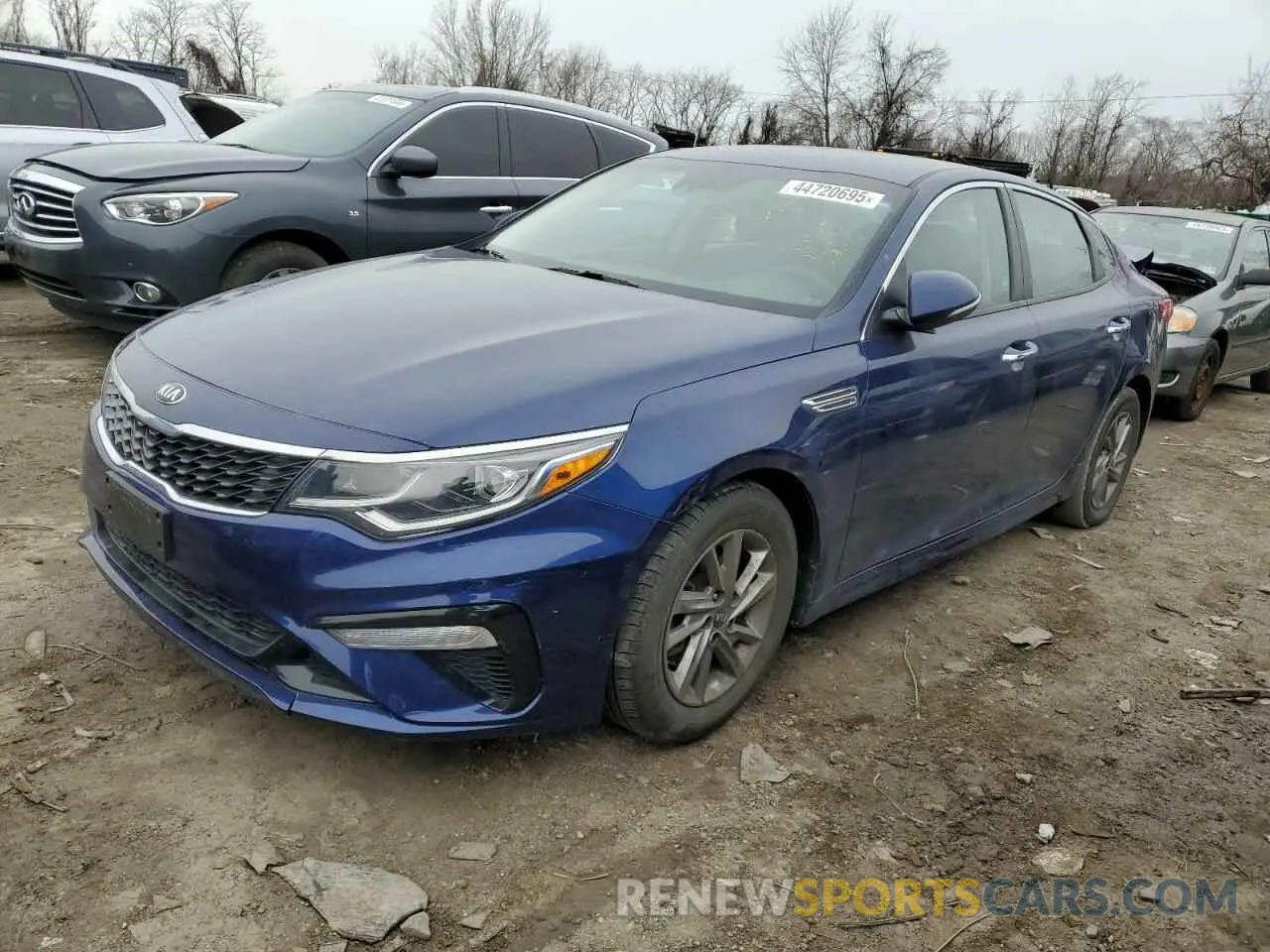 1 Photograph of a damaged car 5XXGT4L3XKG350398 KIA OPTIMA 2019