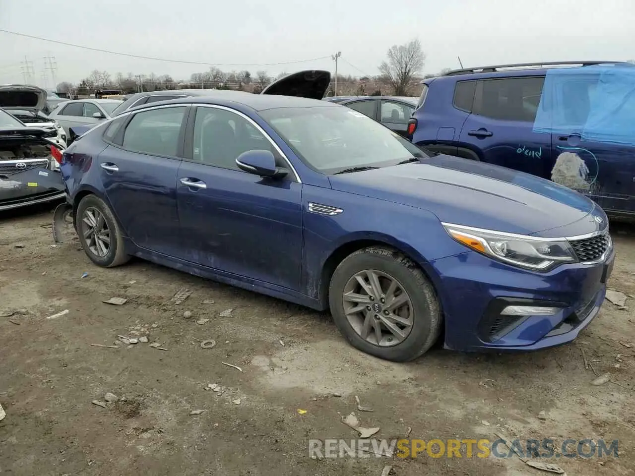4 Photograph of a damaged car 5XXGT4L3XKG350398 KIA OPTIMA 2019