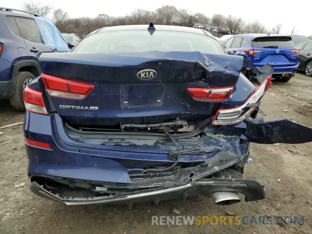 6 Photograph of a damaged car 5XXGT4L3XKG350398 KIA OPTIMA 2019