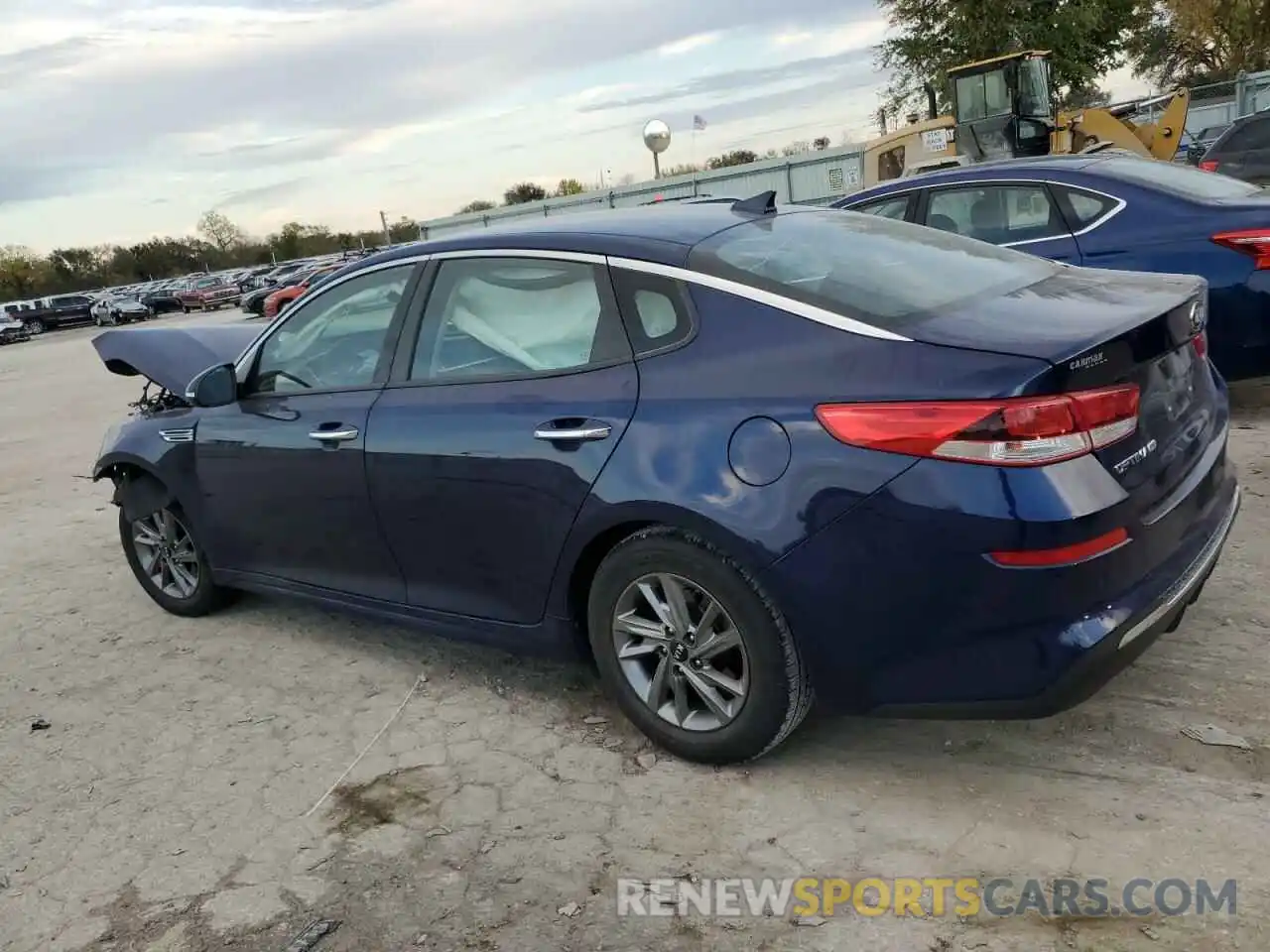 2 Photograph of a damaged car 5XXGT4L3XKG350921 KIA OPTIMA 2019