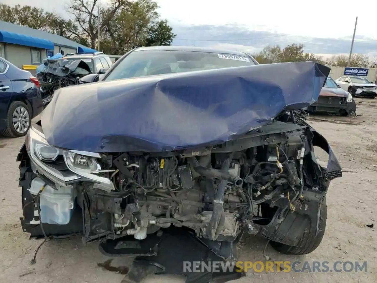 5 Photograph of a damaged car 5XXGT4L3XKG350921 KIA OPTIMA 2019