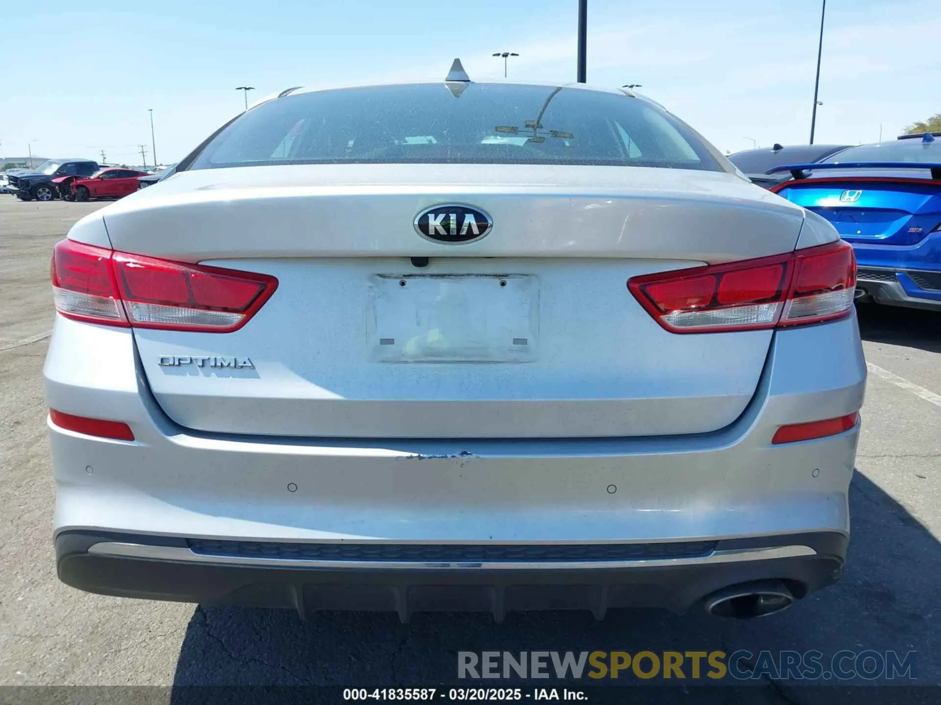 16 Photograph of a damaged car 5XXGT4L3XKG355357 KIA OPTIMA 2019