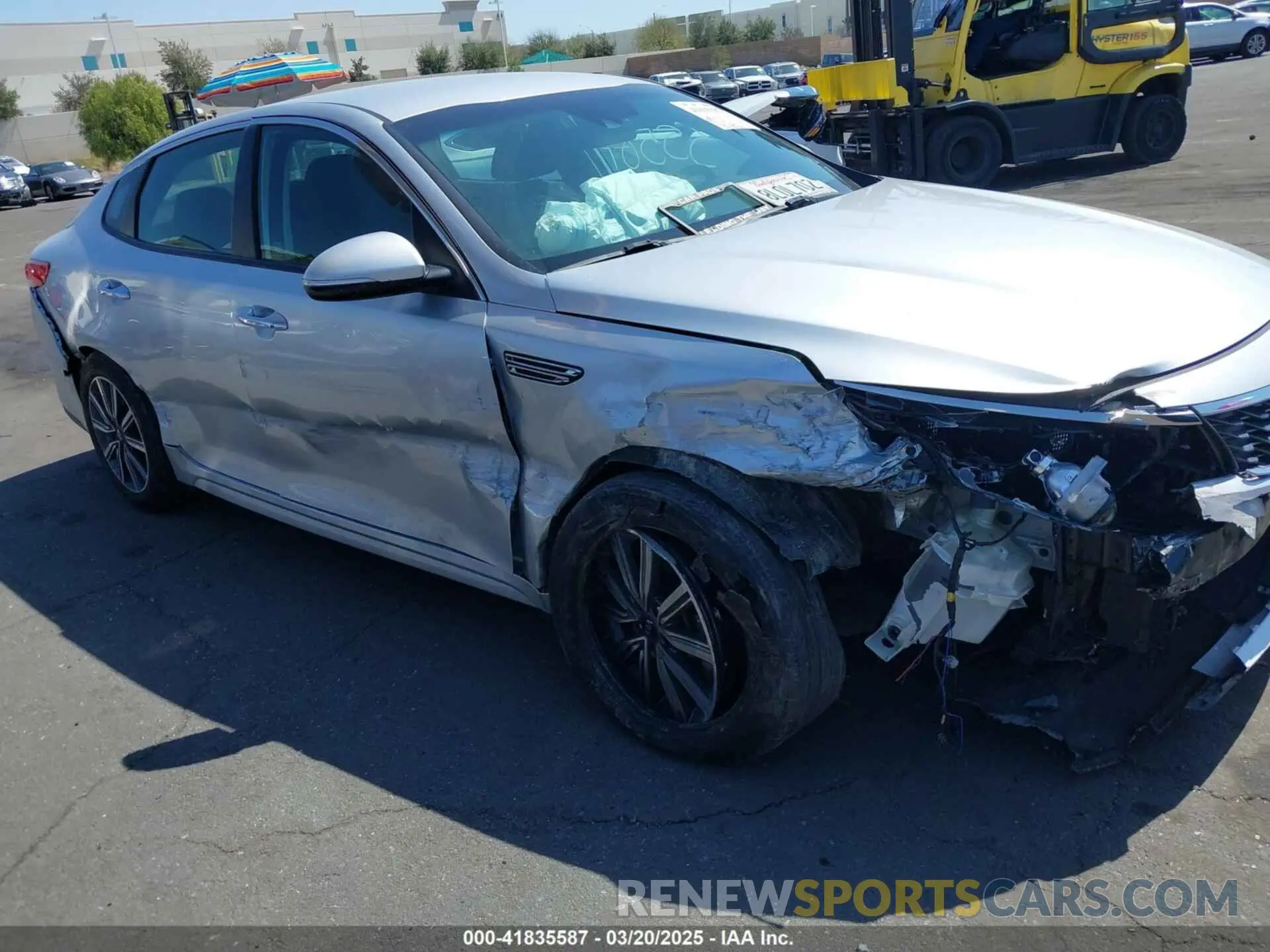 6 Photograph of a damaged car 5XXGT4L3XKG355357 KIA OPTIMA 2019