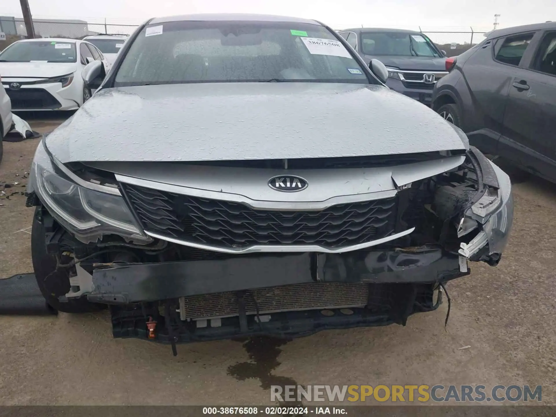 6 Photograph of a damaged car 5XXGT4L3XKG359599 KIA OPTIMA 2019