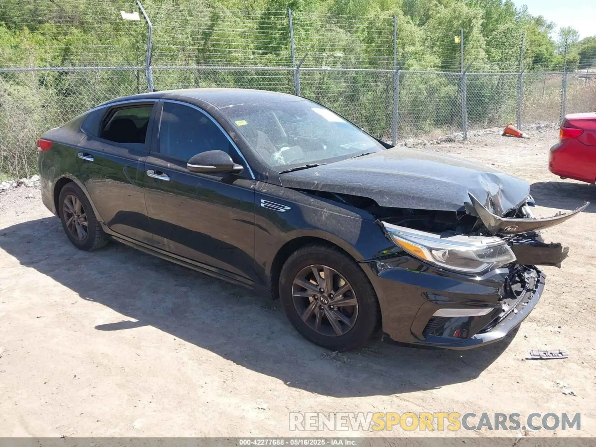 1 Photograph of a damaged car 5XXGT4L3XKG367735 KIA OPTIMA 2019