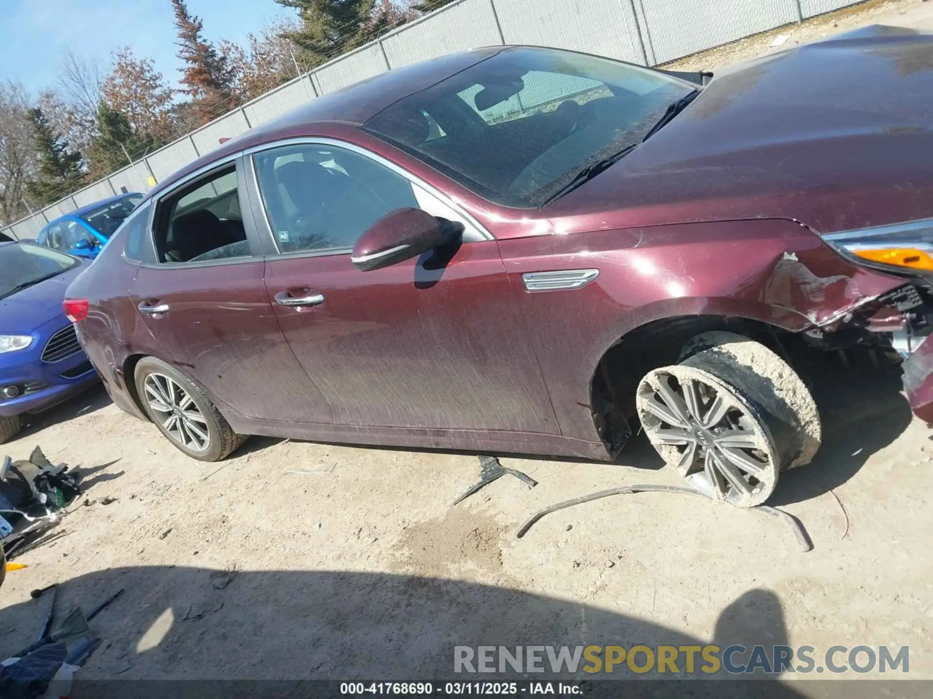 13 Photograph of a damaged car 5XXGT4L3XKG369534 KIA OPTIMA 2019