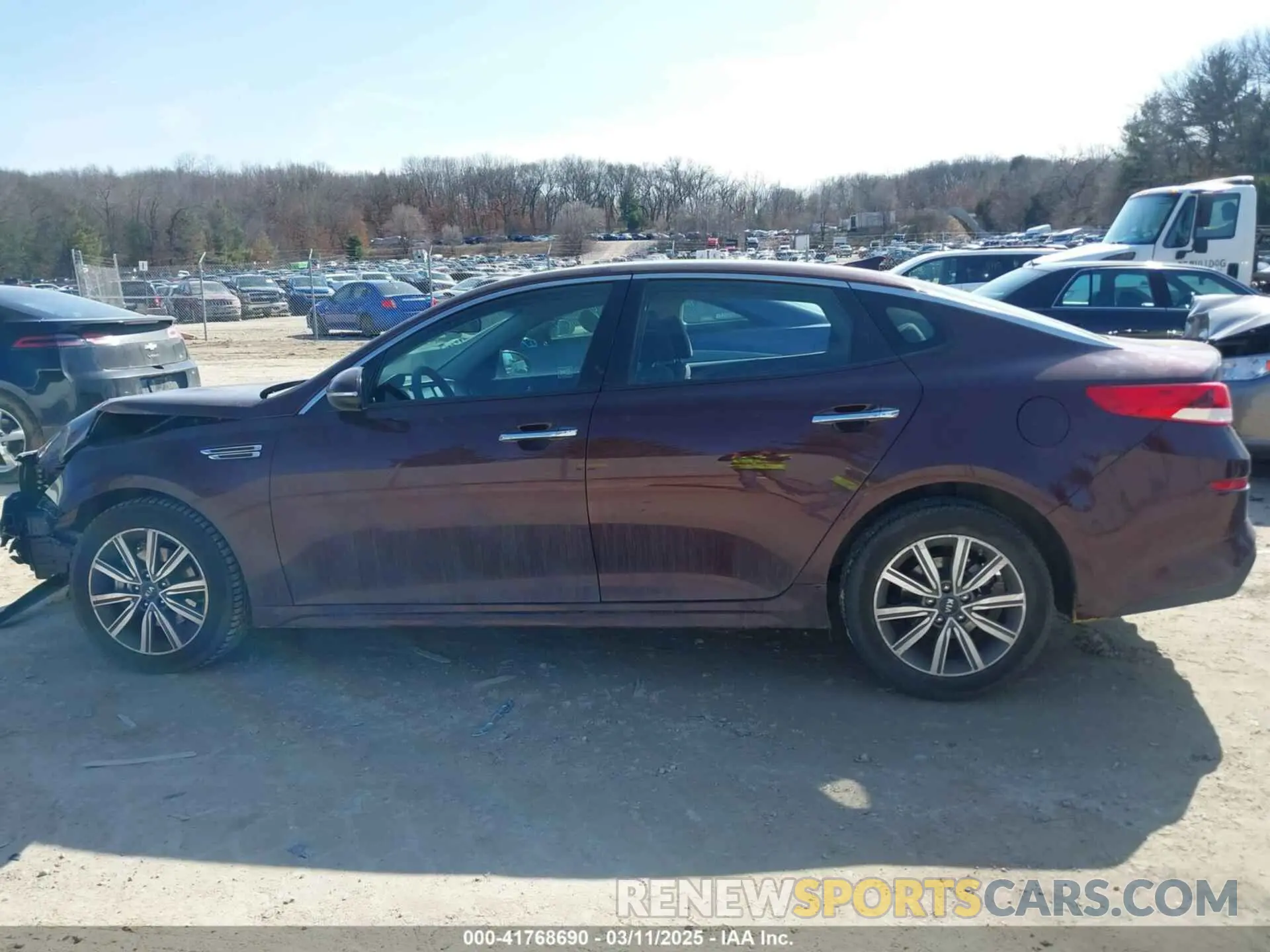 14 Photograph of a damaged car 5XXGT4L3XKG369534 KIA OPTIMA 2019