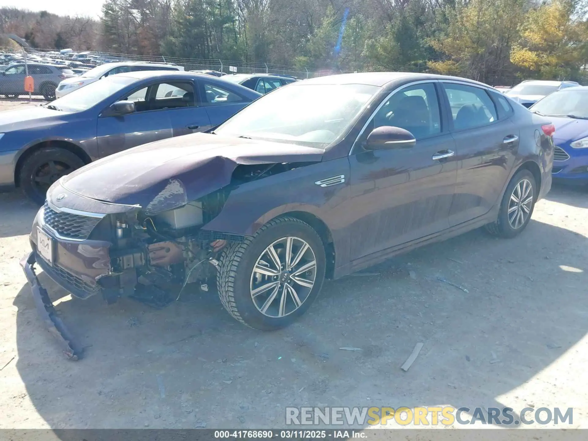 2 Photograph of a damaged car 5XXGT4L3XKG369534 KIA OPTIMA 2019