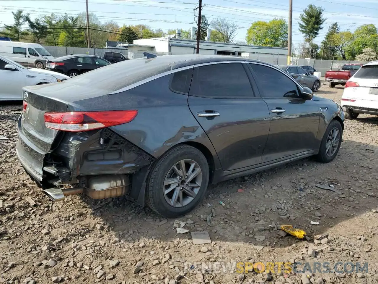 3 Photograph of a damaged car 5XXGT4L3XKG376273 KIA OPTIMA 2019