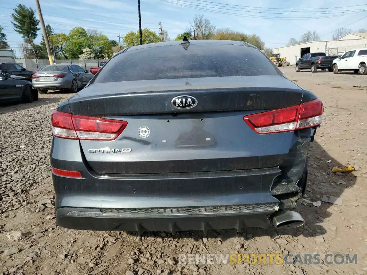 6 Photograph of a damaged car 5XXGT4L3XKG376273 KIA OPTIMA 2019