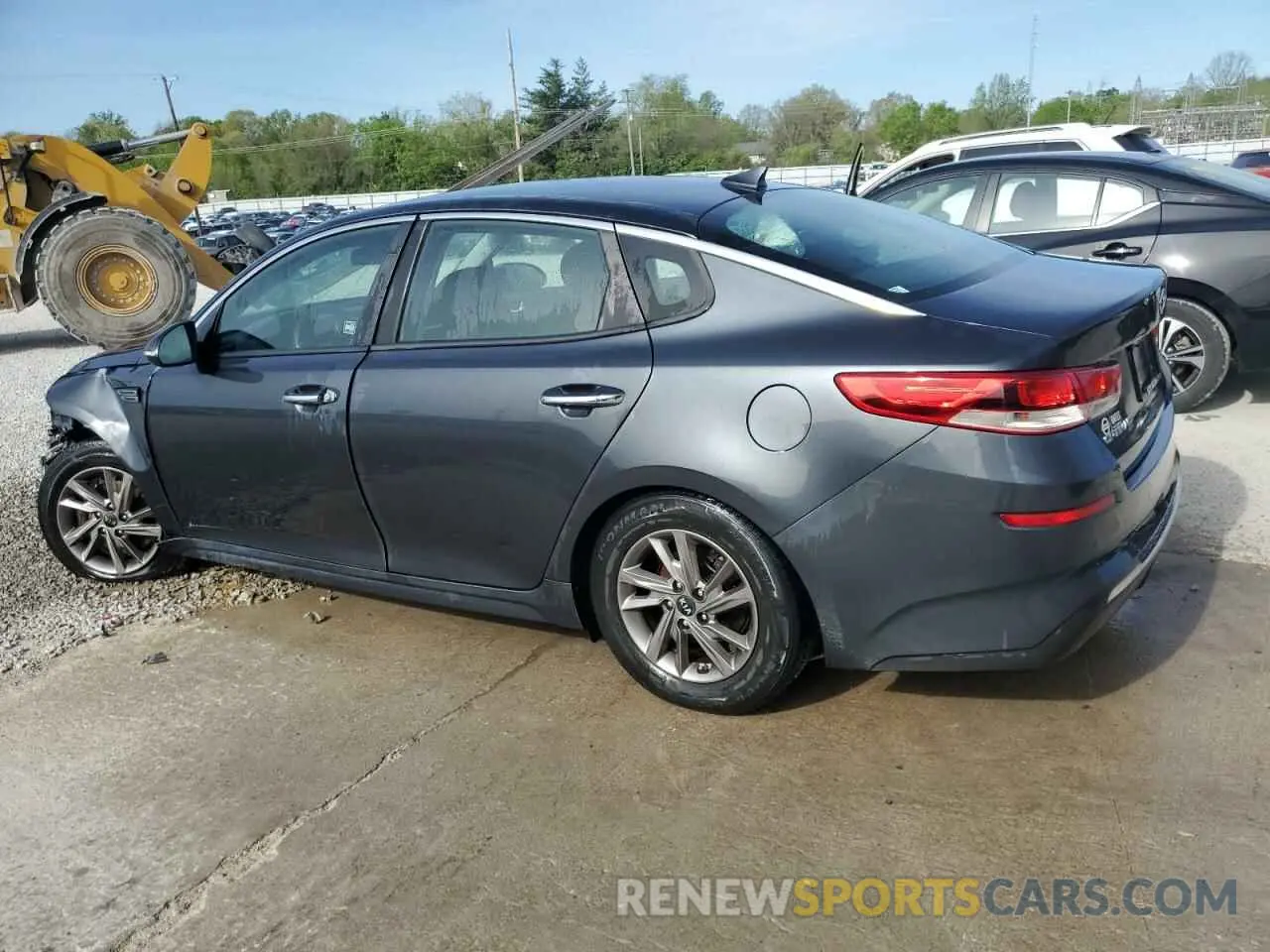 2 Photograph of a damaged car 5XXGT4L3XKG378380 KIA OPTIMA 2019