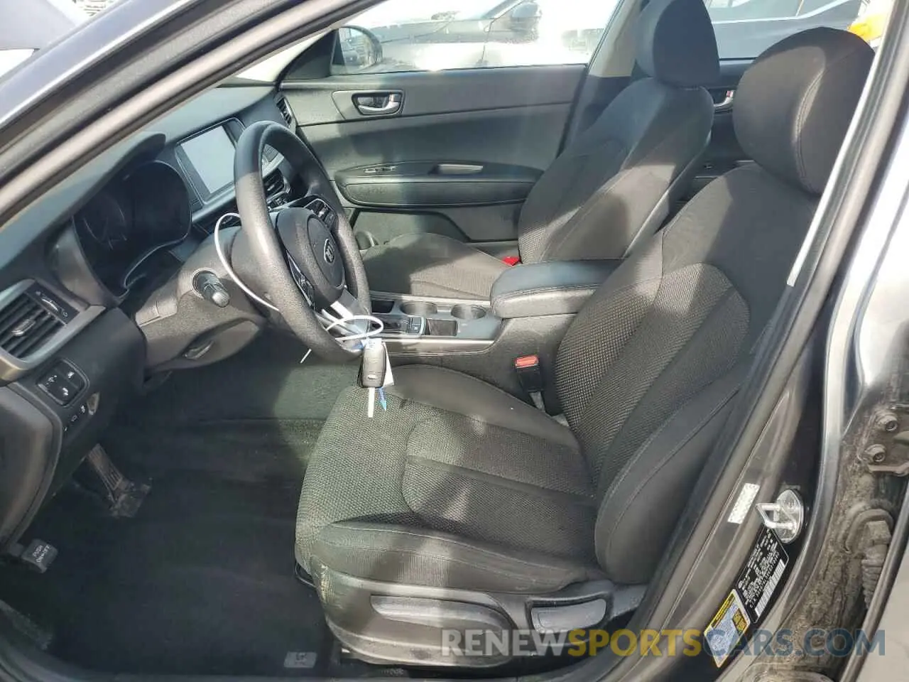7 Photograph of a damaged car 5XXGT4L3XKG378380 KIA OPTIMA 2019