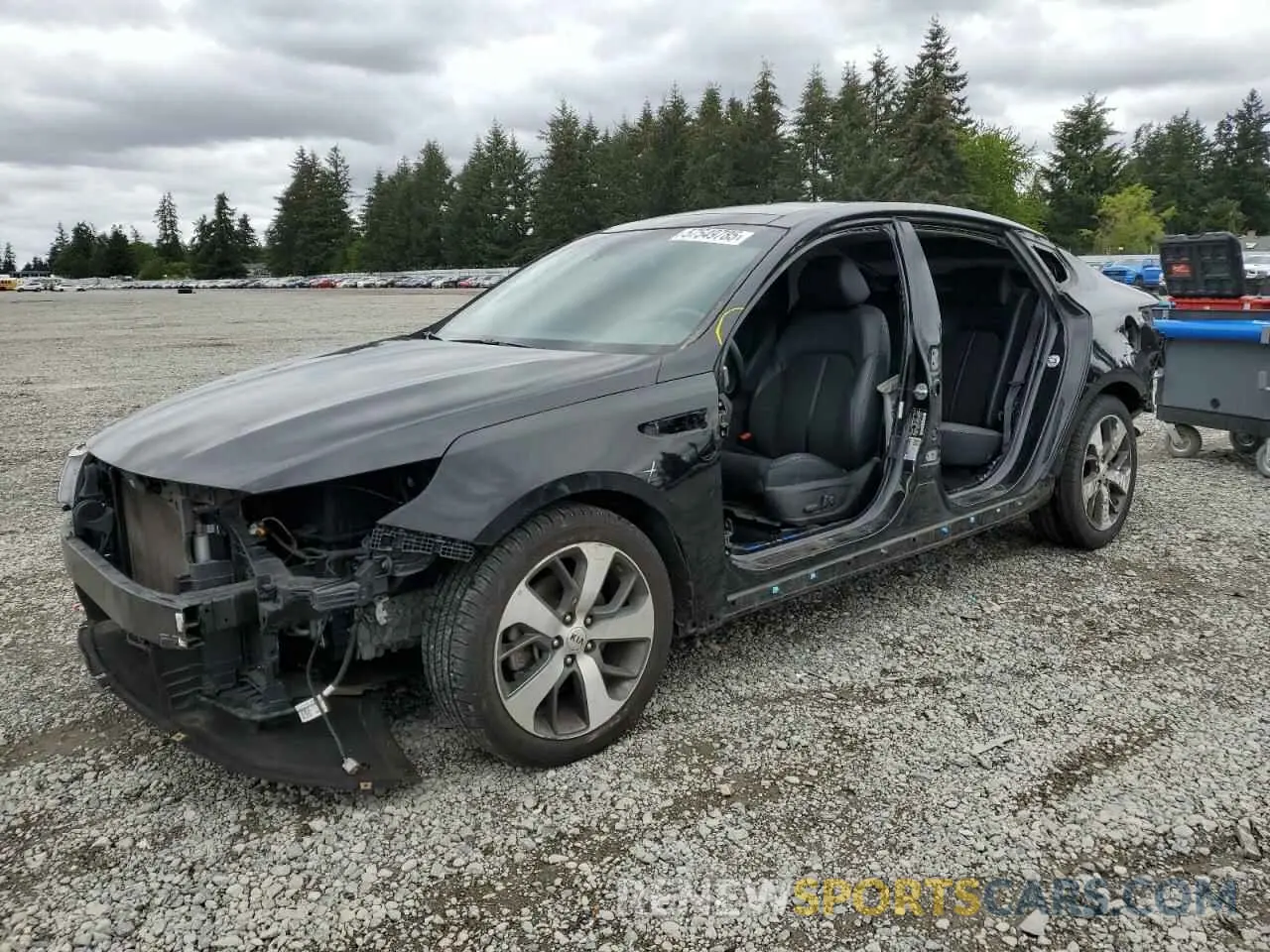1 Photograph of a damaged car 5XXGT4L3XKG379089 KIA OPTIMA 2019