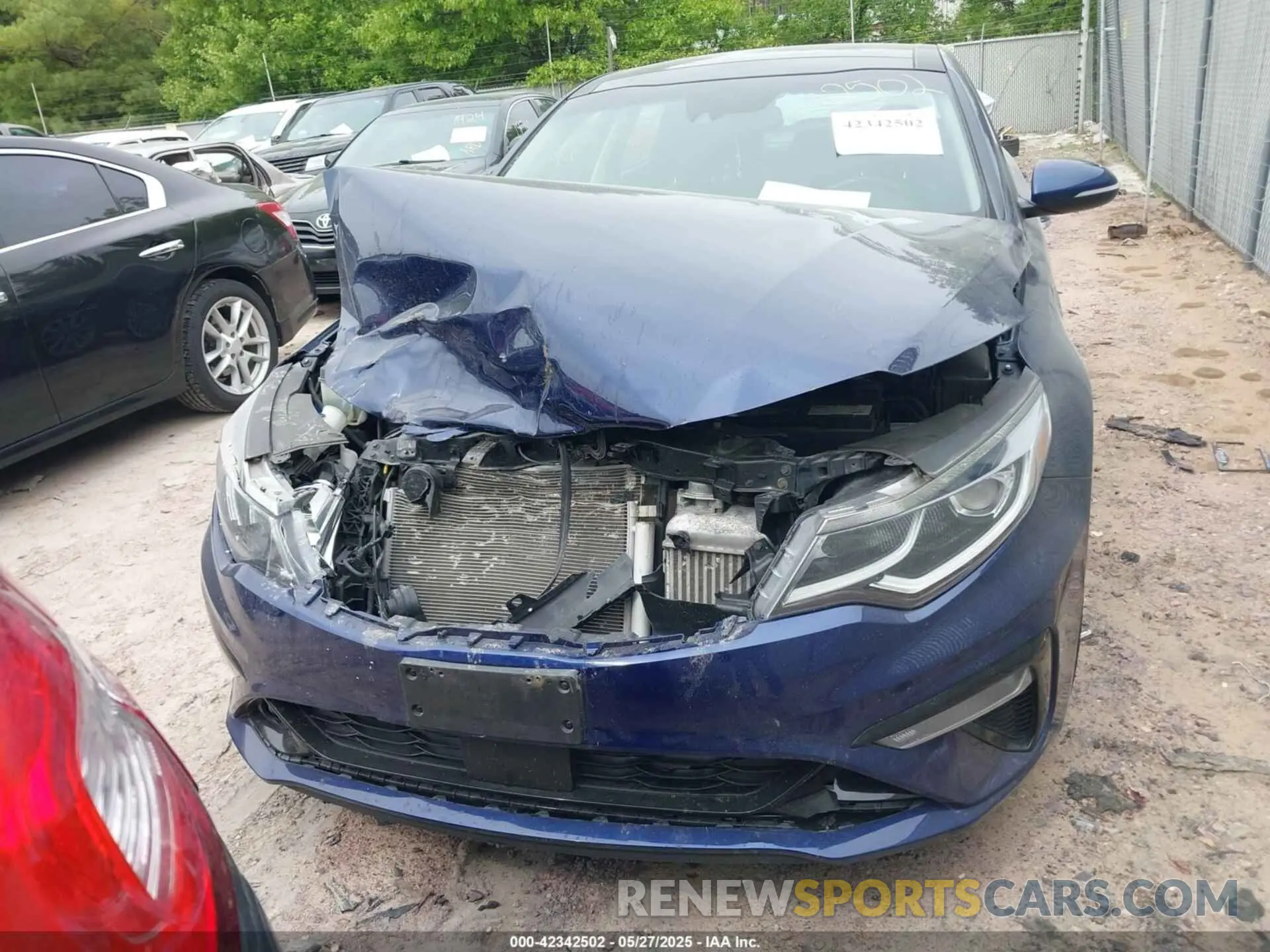 6 Photograph of a damaged car 5XXGU4L11KG301909 KIA OPTIMA 2019
