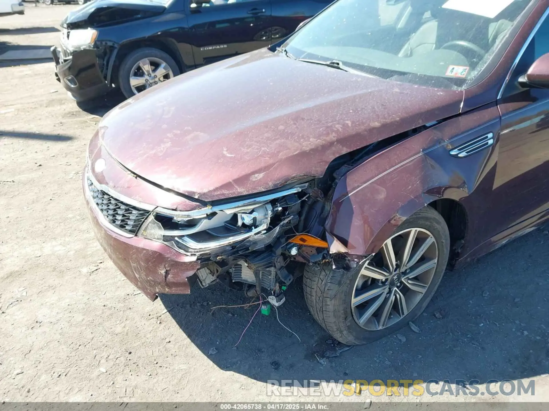 6 Photograph of a damaged car 5XXGU4L12KG292041 KIA OPTIMA 2019